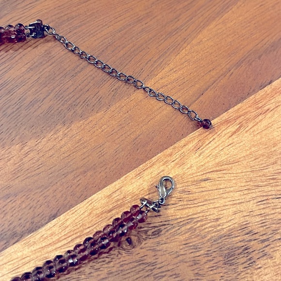 Artisan Purple Choker - Adjustable Extension - Picture 5 of 7